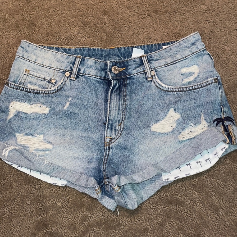 Jean shorts